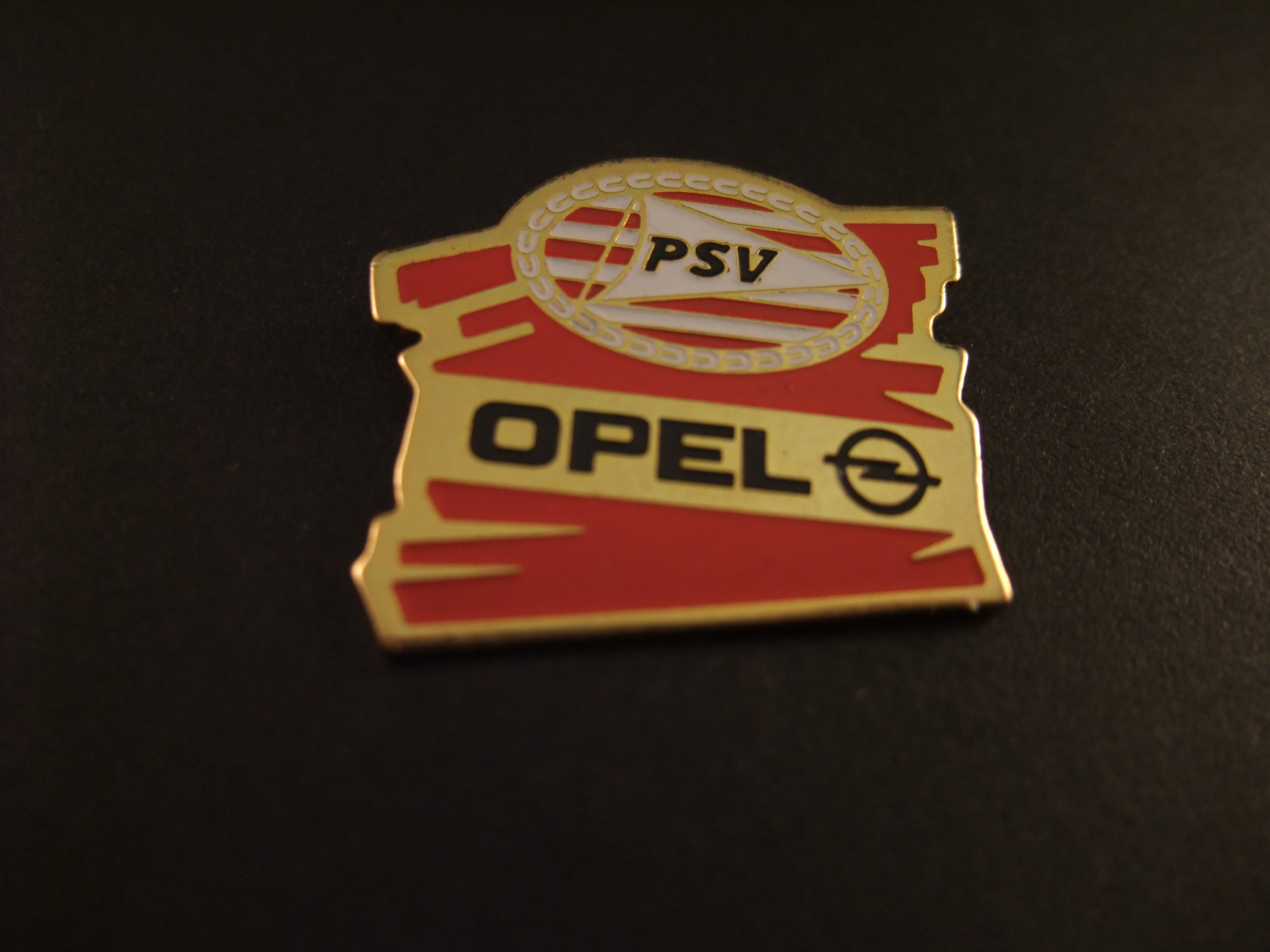 PSV Eindhoven voetbalclub sponsor Opel